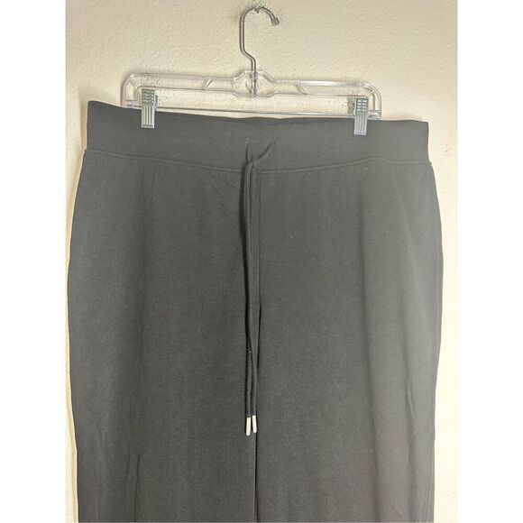 H&M Women’s Cotton Blend Knit Joggers Black Size XL - Picture 3 of 14